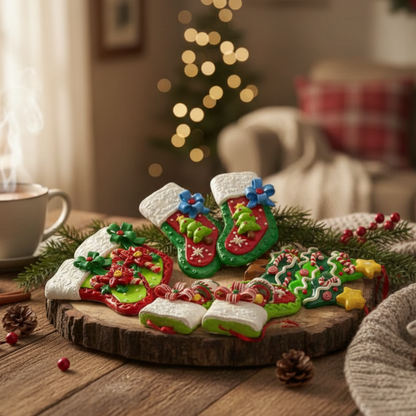 Christmas Ornament Gift Bundle - Set Of 8