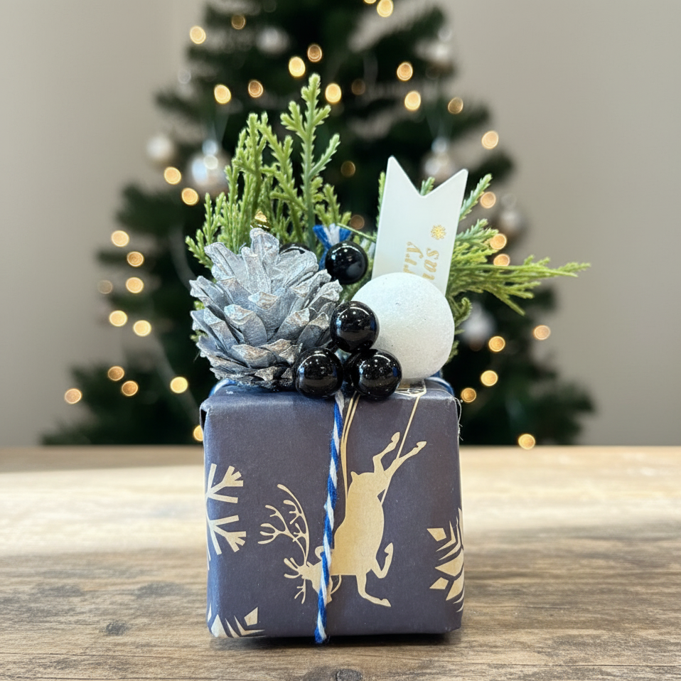 Christmas Ornament - Gift Box Hanging