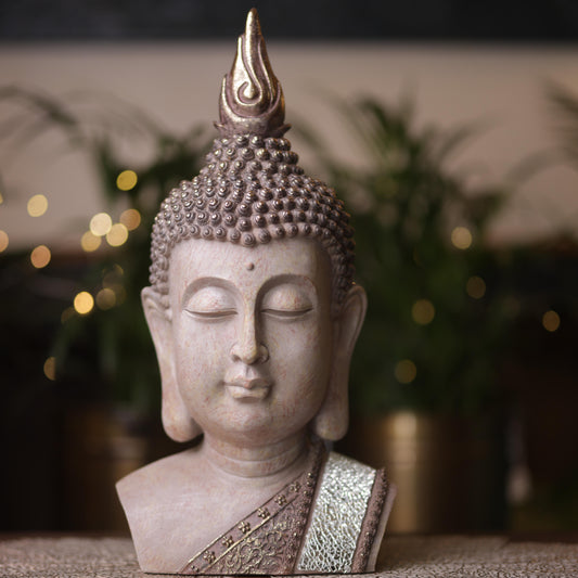 Buddha Bust Sculpture