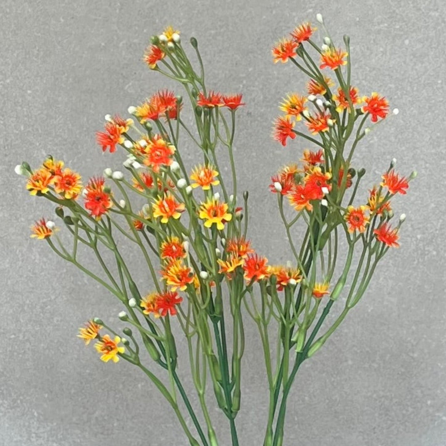 Artificial Small Flower Bunch Orange