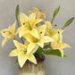 Artificial Lily Bunch Yellow