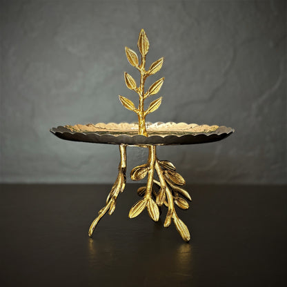 Leaf Single Tier Serving Stand