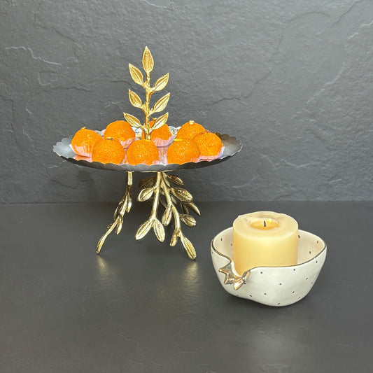 Leaf Single Tier Serving Stand