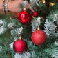 Christmas Tree Decoration Pack of-6 Red Balls
