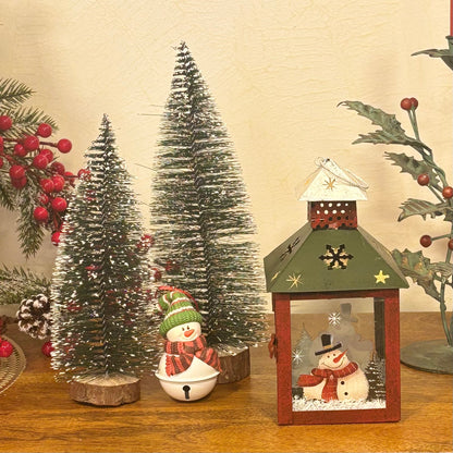 Christmas Decoration- Hanging Metal Lantern