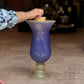 Purple Decorative Glass Vase