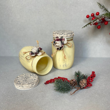 Twin Bottle Jar Set