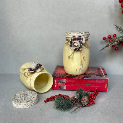 Twin Bottle Jar Set