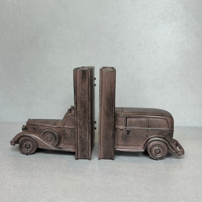 Vintage Car Bookends