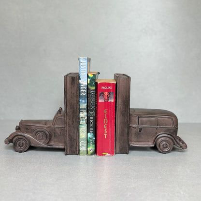 Vintage Car Bookends