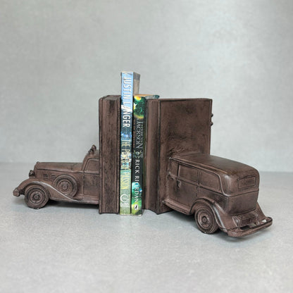 Vintage Car Bookends