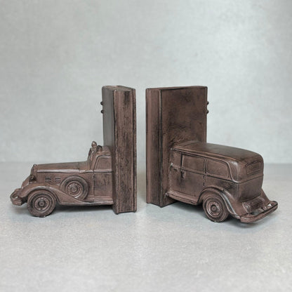 Vintage Car Bookends