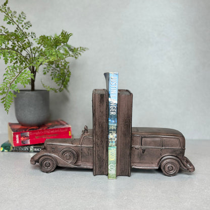 Vintage Car Bookends