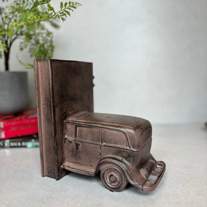 Vintage Car Bookends