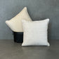 Beige Woven Linen Cushion Cover 18 x 18