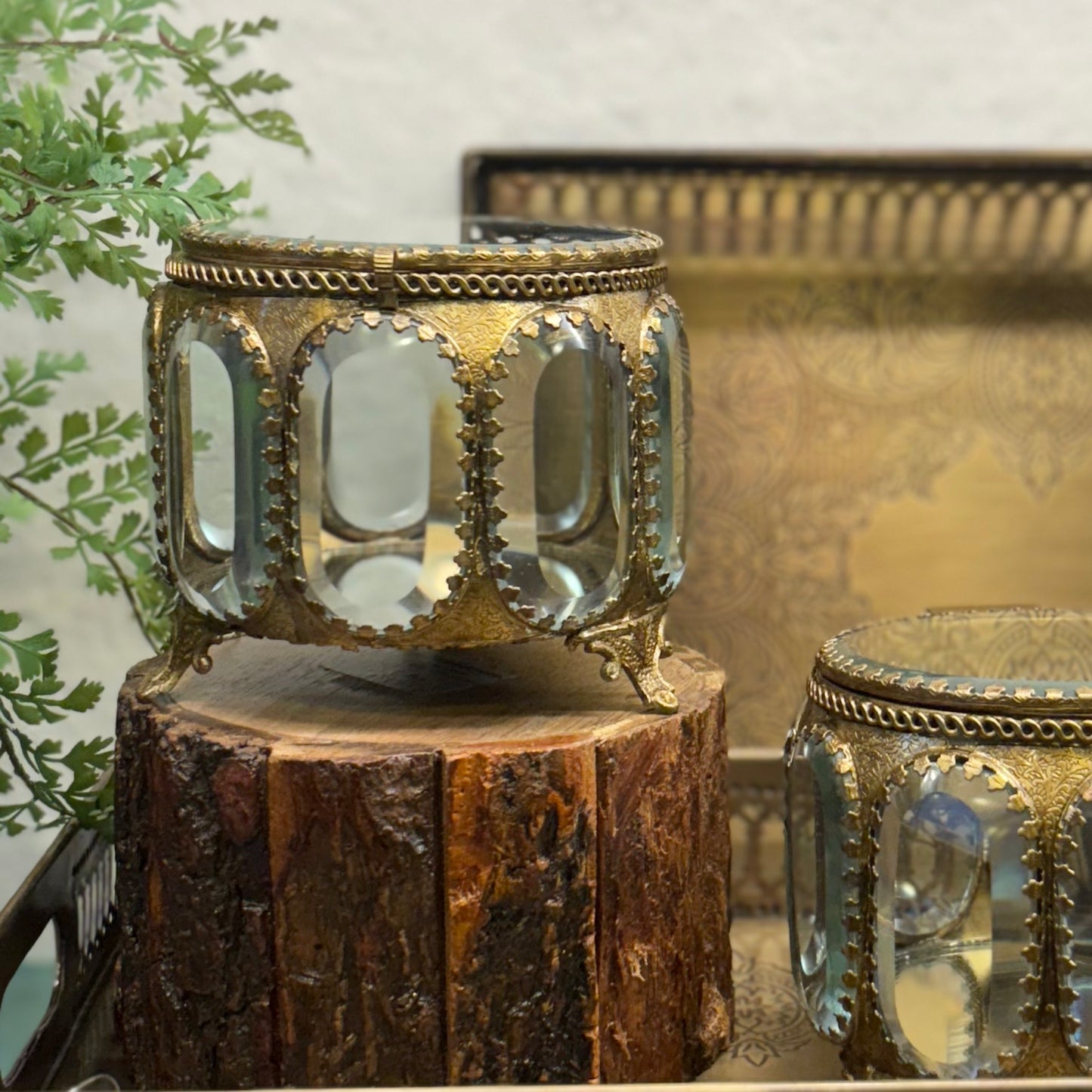 Brass Trinket Box