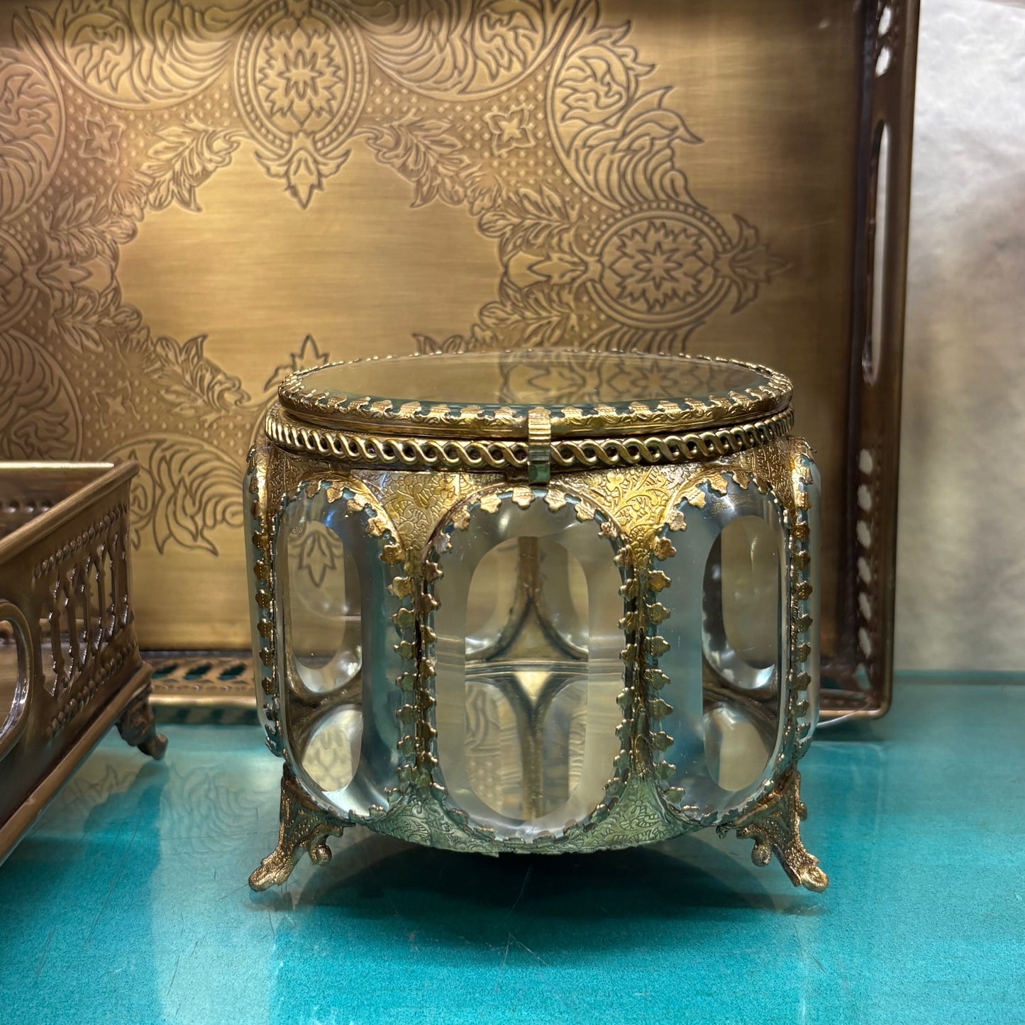 Brass Trinket Box