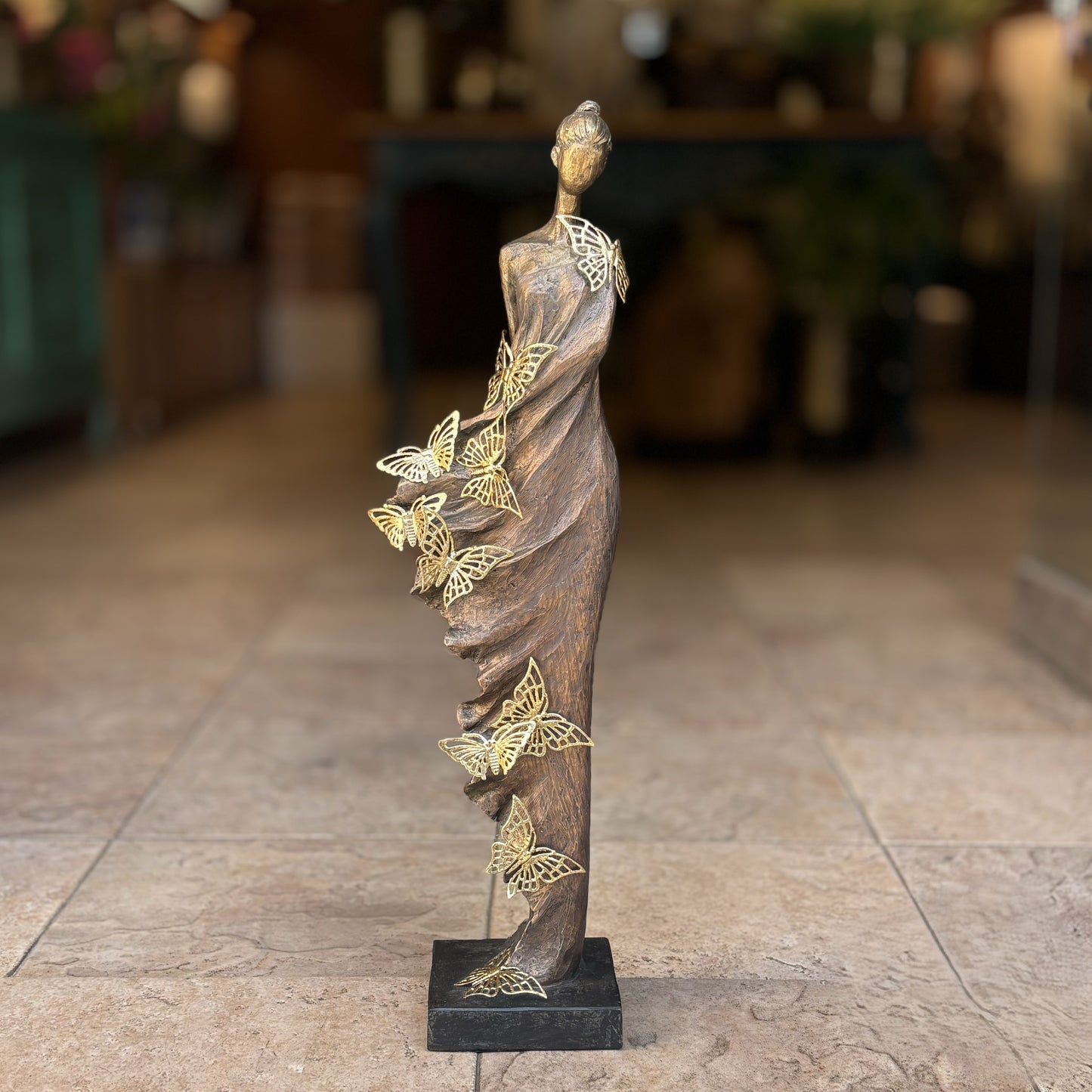 Butterfly Lady Sculpture