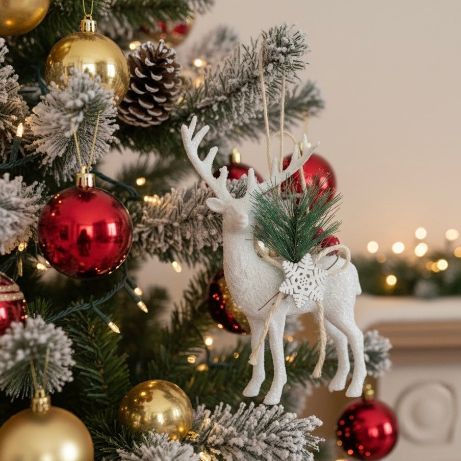 Christmas Ornament - Hanging Reindeer