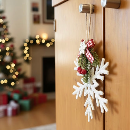 Christmas Ornament - Hanging Snowflake