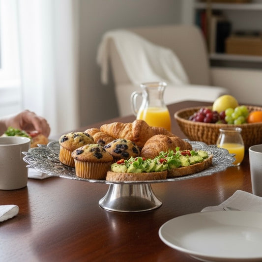 Antique Silver Platter