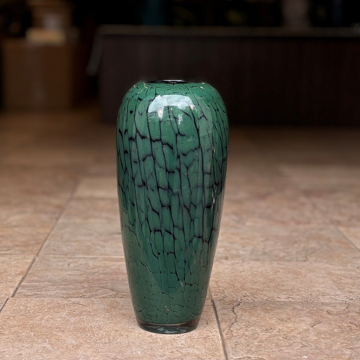 Pattern Glass Vase