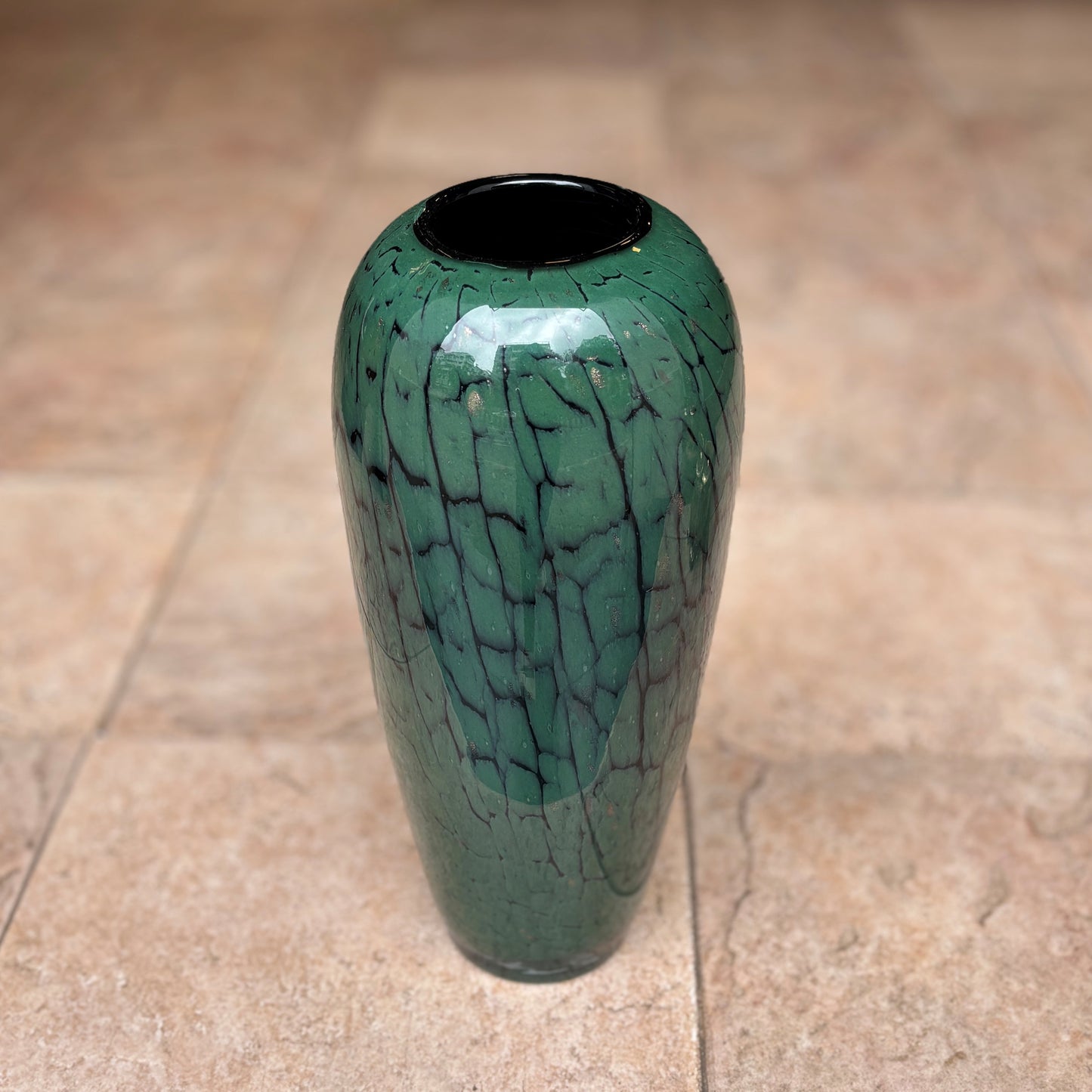 Pattern Glass Vase