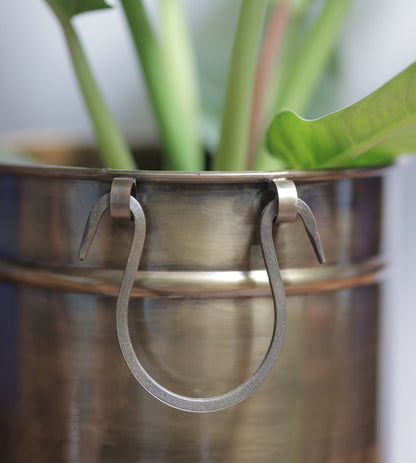 Vintage Brass Planter