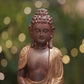 Antique Gold Buddha Figurine