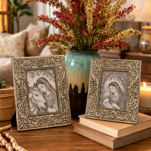 Silver Filigree Frame