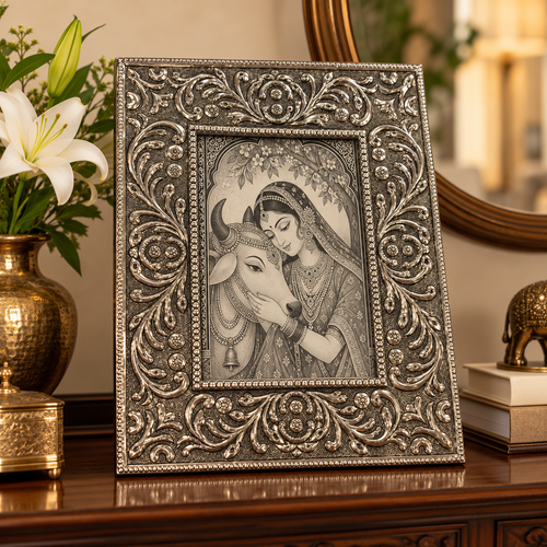 Silver Filigree Frame