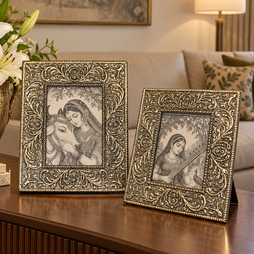 Silver Filigree Frame