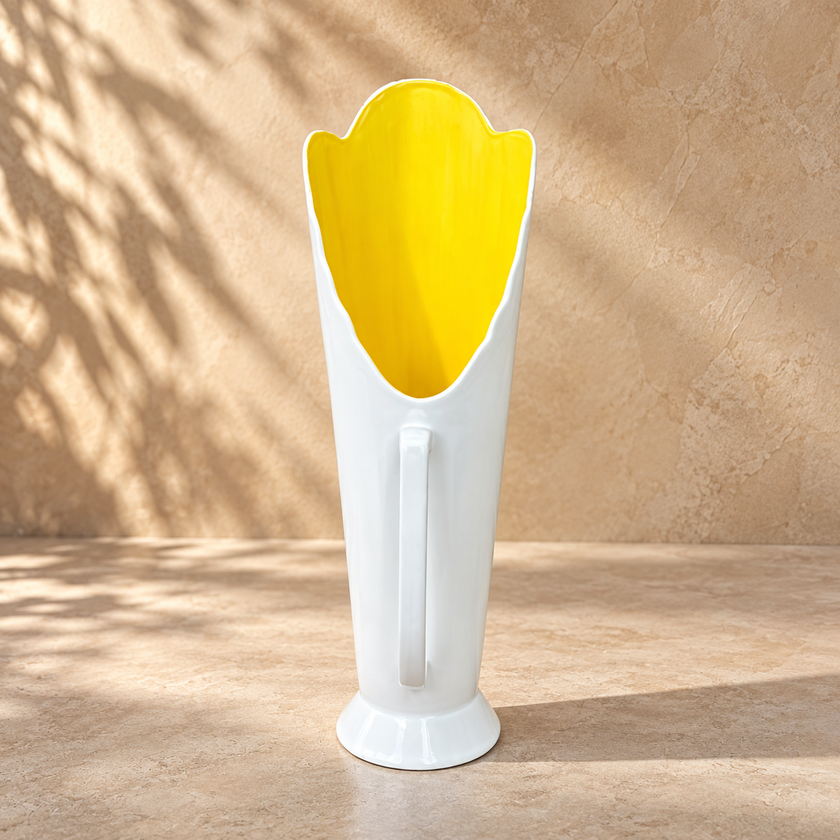 Open Silhouette Ceramic Vase