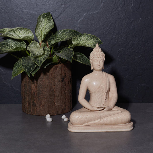 Serene Meditating Buddha Sculpture