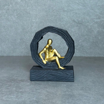 Sitting Figure Sculpture