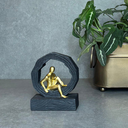 Sitting Figure Sculpture