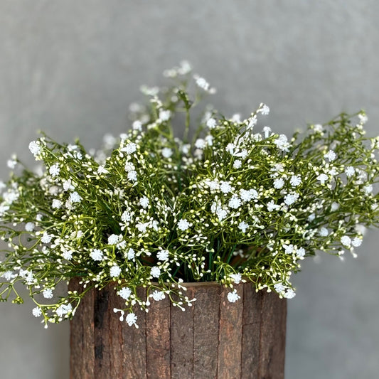 Artificial Small Flower Bunch White