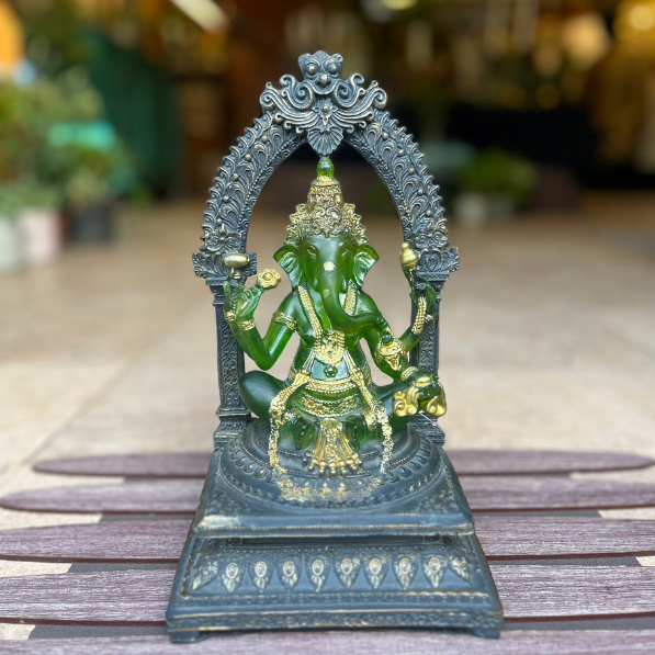 Antique Gold Ganesha