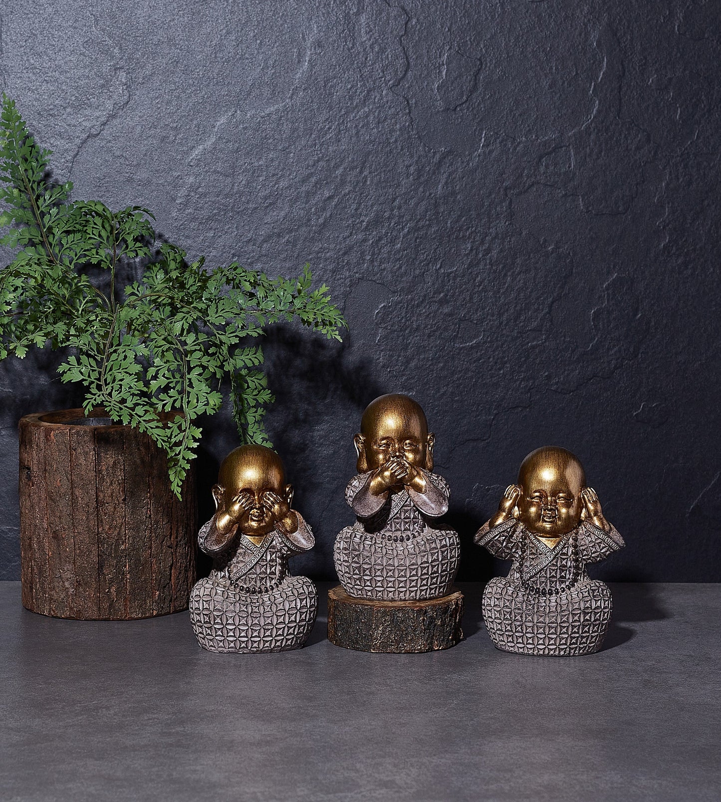 Wise Monks - Set of 3
