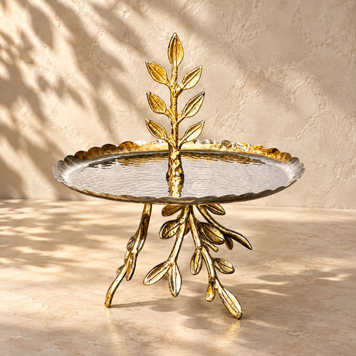 Leaf Single Tier Serving Stand