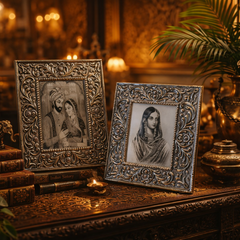 Silver Filigree Frame