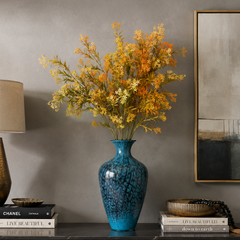 Artificial Flower Asparagus Stem Orange