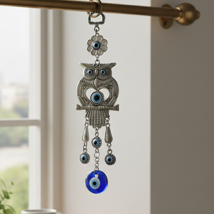 Big Owl Evil Eye – How do evil eye charms work | INARA