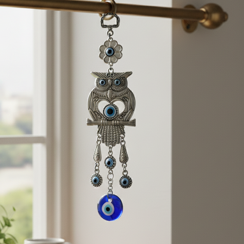 Big Owl Evil Eye – How do evil eye charms work | INARA