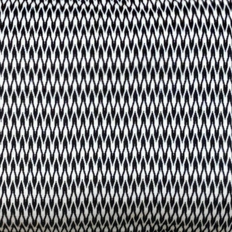 Black And White Velvet Cushion Cover 12 x 18 – size and scale reference | INARA