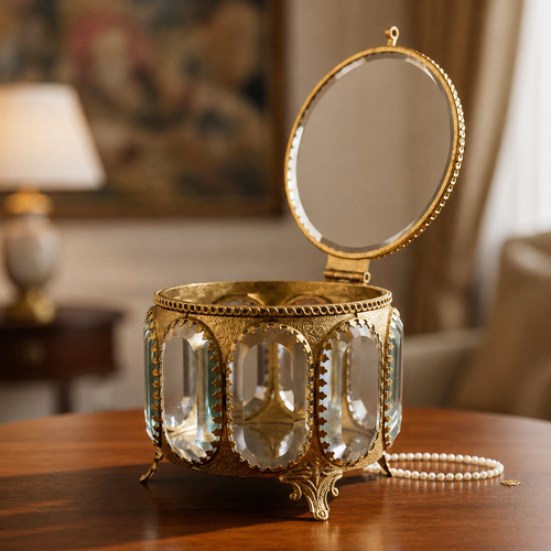 Brass Trinket Box