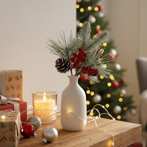 Christmas Decoration- Snowflake Picks – decorative objects & figurines home decor piece | INARA