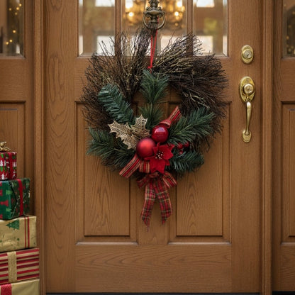 Christmas Decoration Winter Wreath – home decor piece | INARA
