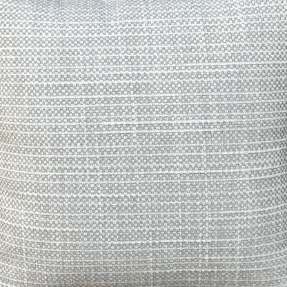 Beige Woven Linen Cushion Cover 18 x 18 – size and scale reference | INARA