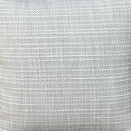 Beige Woven Linen Cushion Cover 18 x 18 – size and scale reference | INARA